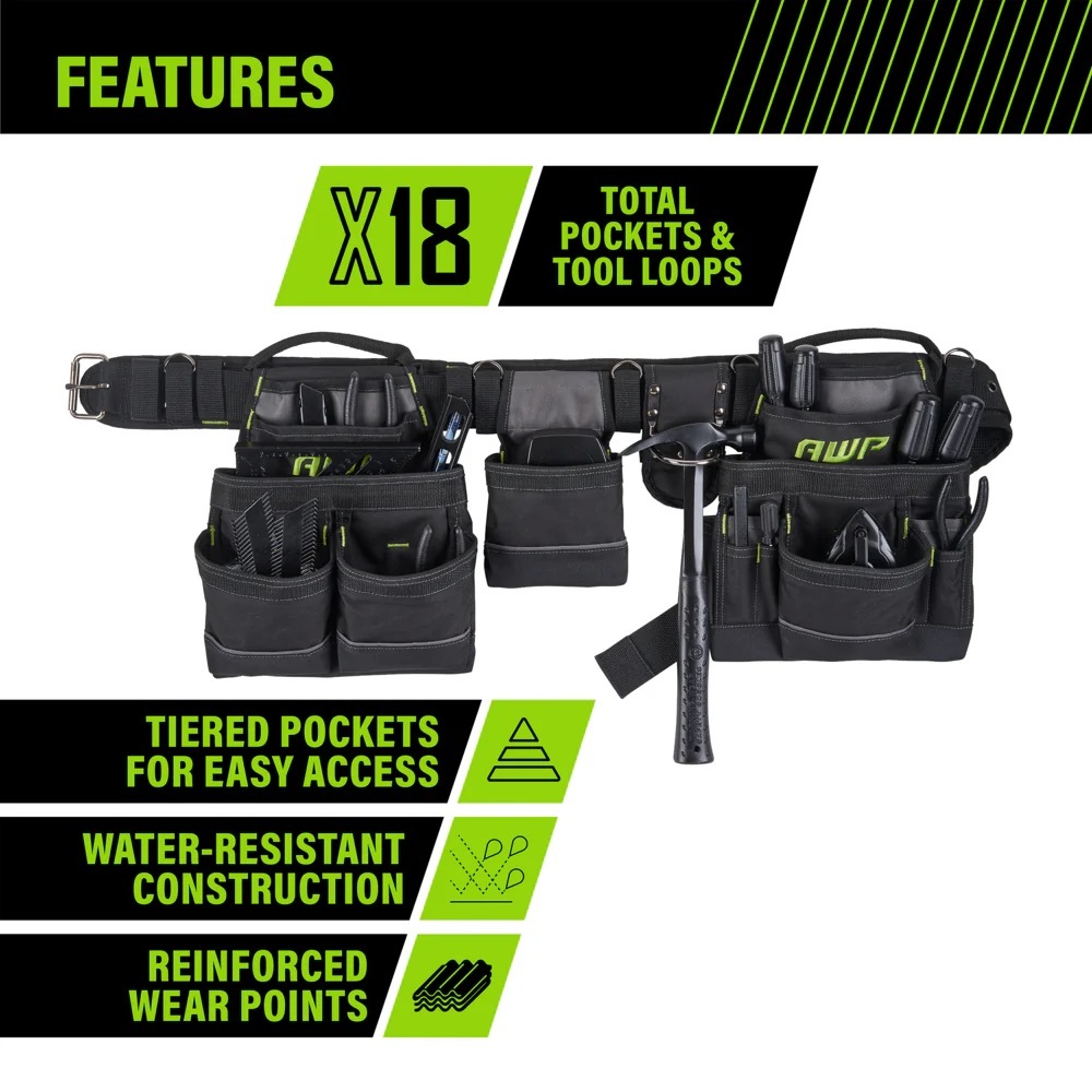 NWT AWP Carpenter Tool Rig - Picture 2 of 15